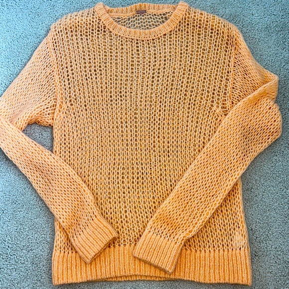 Free people orange sweater - Picture 1 of 2